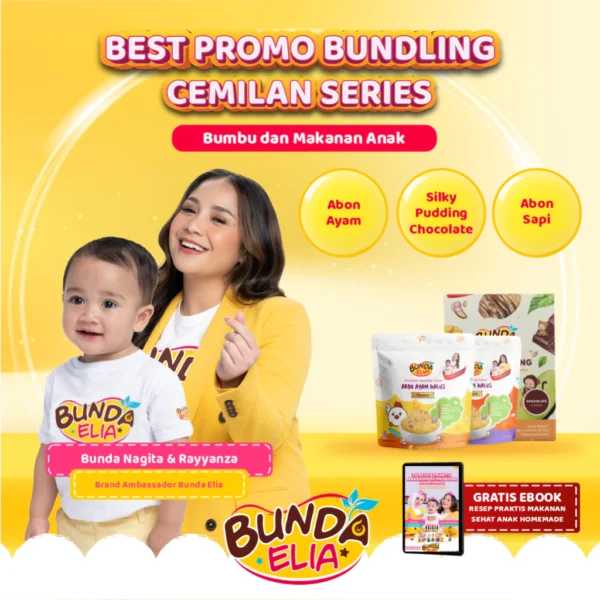 Bundling Cemilan Series: Silky Pudding & Abon Halus Premium untuk MPASI dan Anak