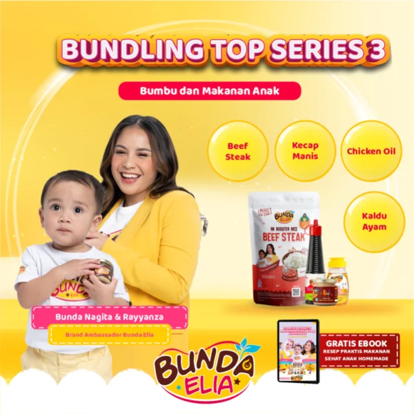 Bundling TOP Series: BB Booster Rice, Fat Oil, Kaldu MPASI, & Kecap MPASI