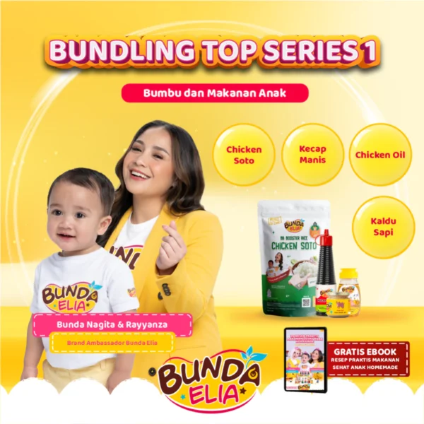 Bundling TOP Series: BB Booster Rice, Fat Oil, Kaldu MPASI, & Kecap MPASI