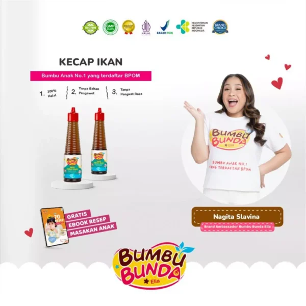 Kecap Ikan Non MSG – Kecap Halal untuk MPASI, Anak, dan Bayi