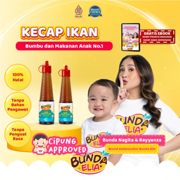 Kecap Ikan Non MSG – Kecap Halal untuk MPASI, Anak, dan Bayi