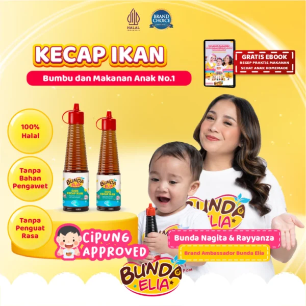 Kecap Ikan Non MSG – Kecap Halal untuk MPASI, Anak, dan Bayi