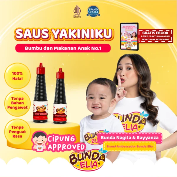 Saus Yakiniku Non MSG & Non Pengawet – Saus Anak dan MPASI (140 ml)